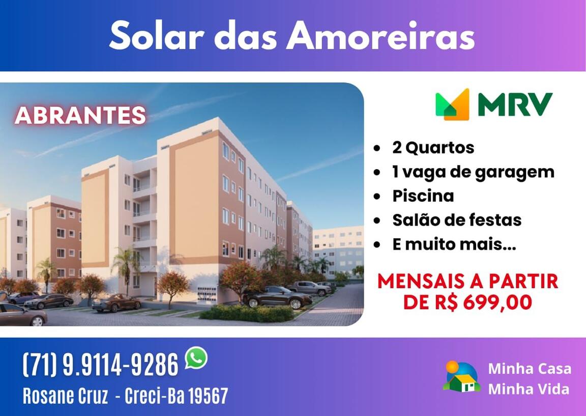Apartamento 2/4 Solar das