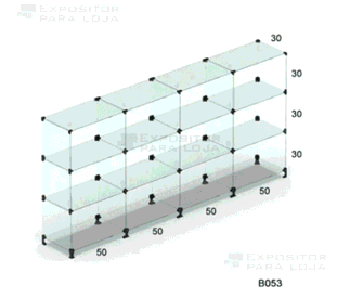 Balcão de Expositor em Vi