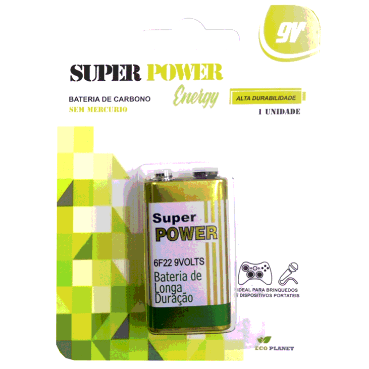 BATERIA 9V SUPER POWER EM