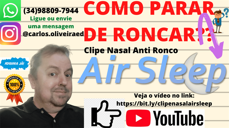 Clipe Nasal Anti Ronco Ai