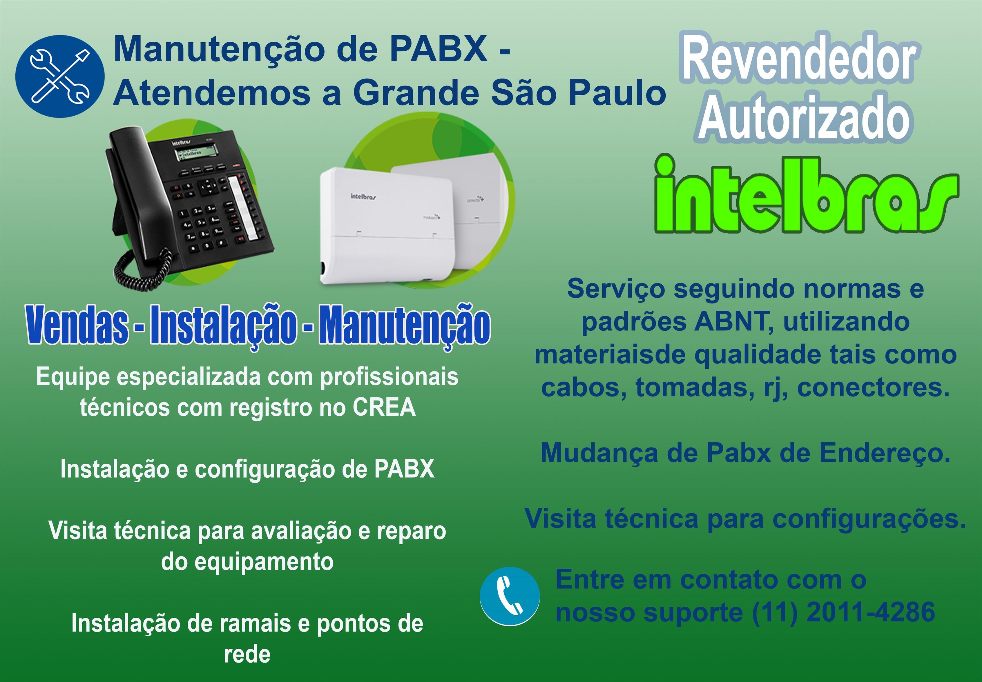 CONSERTO DE PABX, Autoriz