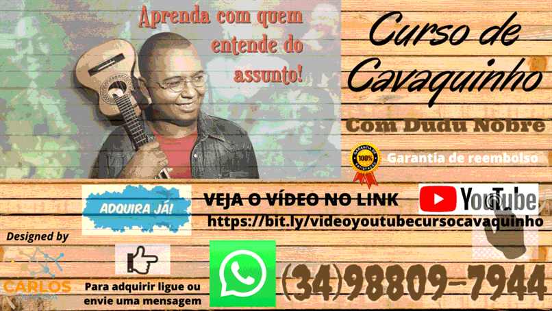 Curso de Cavaquinho com D