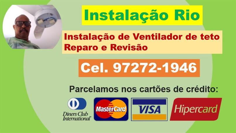 Instalação de Ventilador 