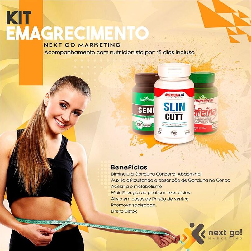 Kit Emagrecimento + mento