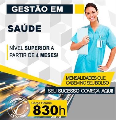 Curso Superior em Gestão de Saúde