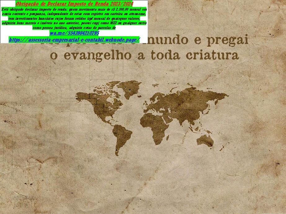 SÃO PAULO-Declaração Impo