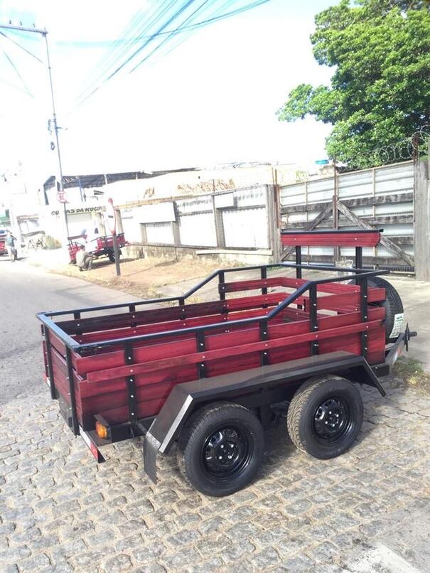 Carreta fazendinha 2 eixo