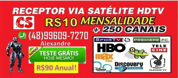 CS PROCOPIO COM + DE 200 CANAIS