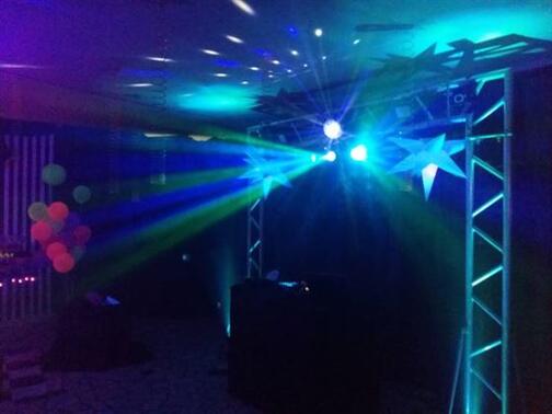 DJ,som,iluminação para fe