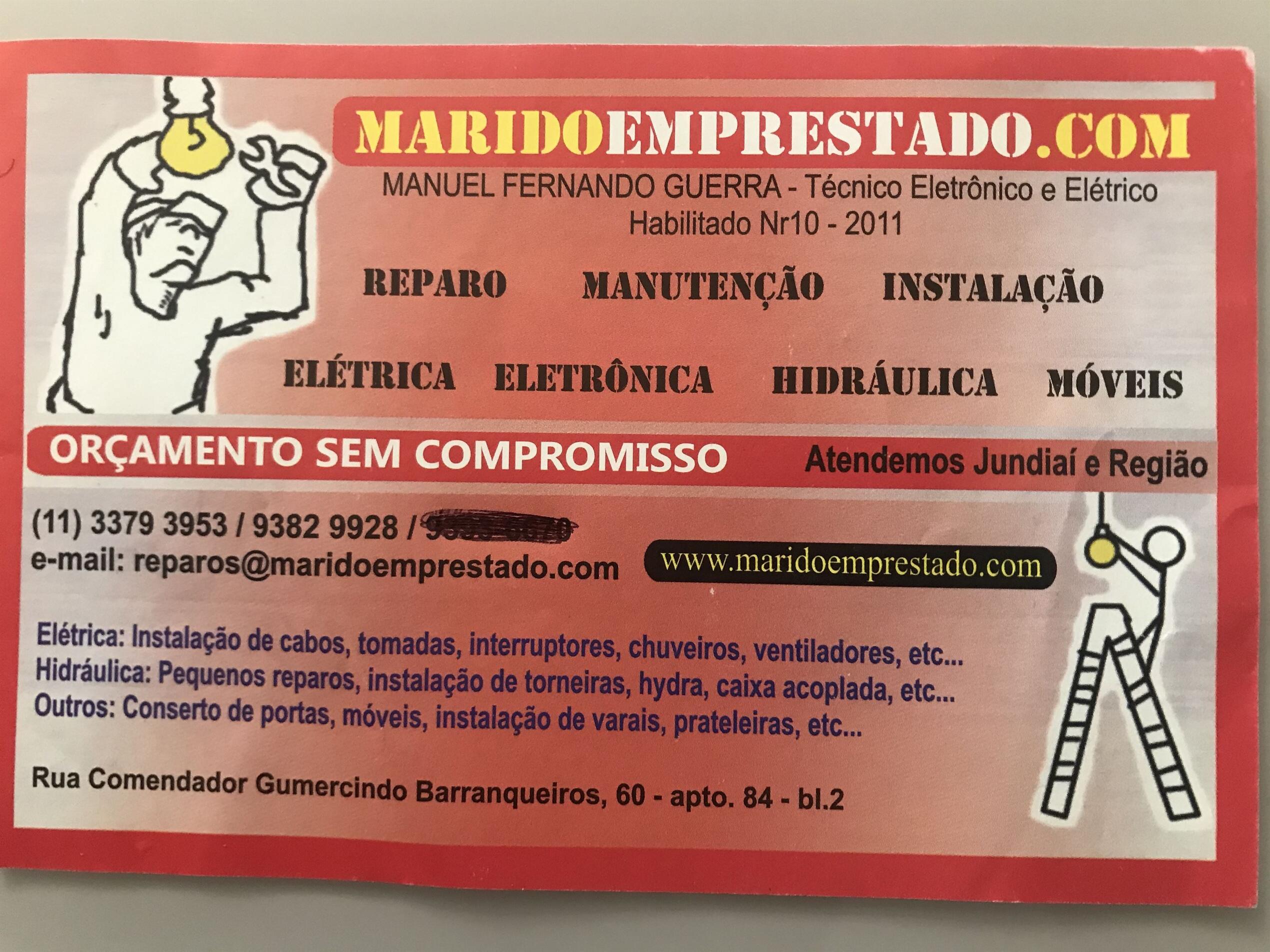 ELETRICISTA / MARIDO DE A