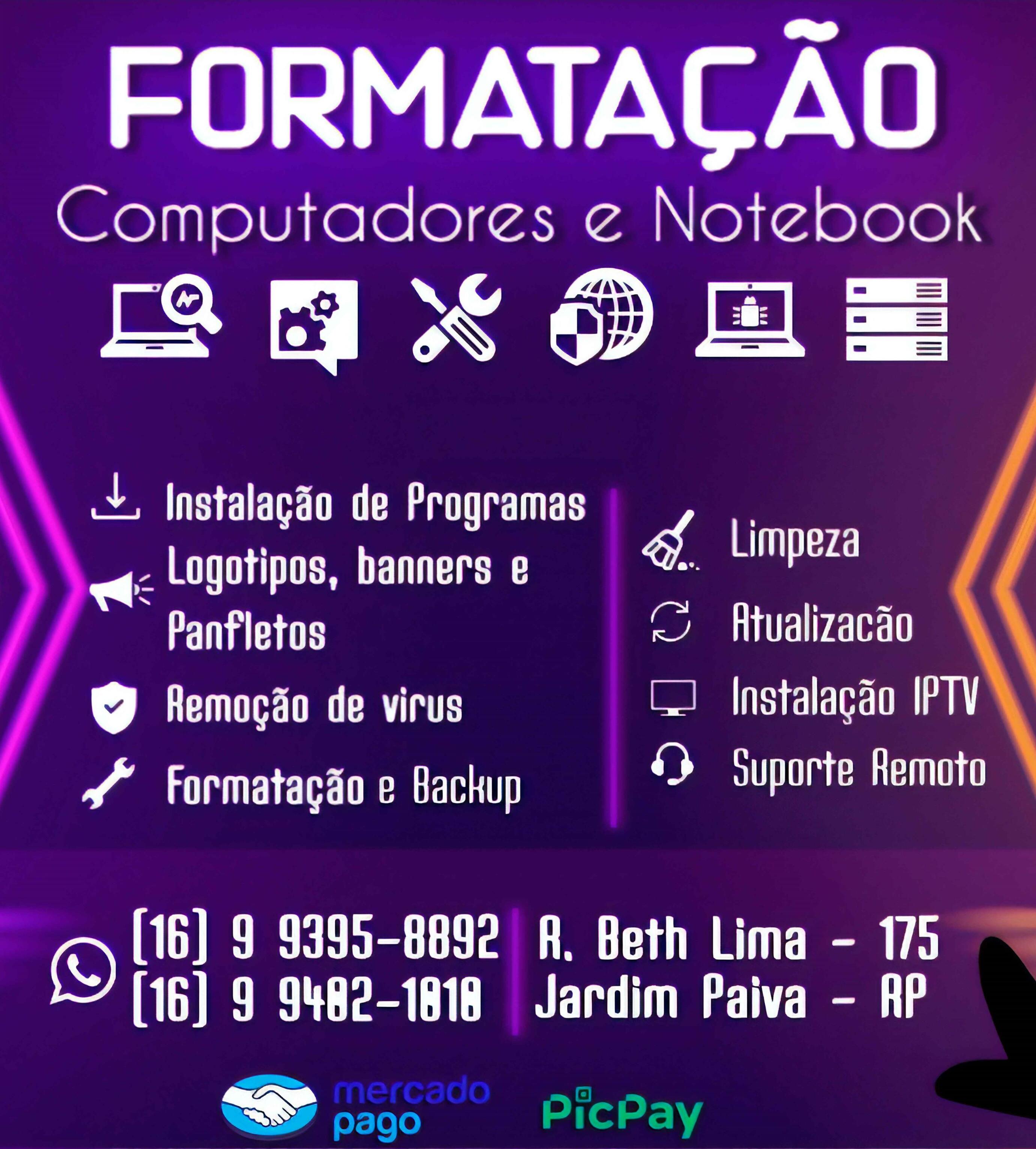 Formatação de Computadore