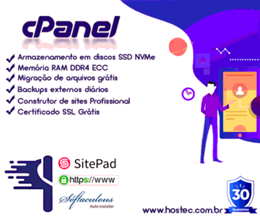 hospedagem de sites com 3