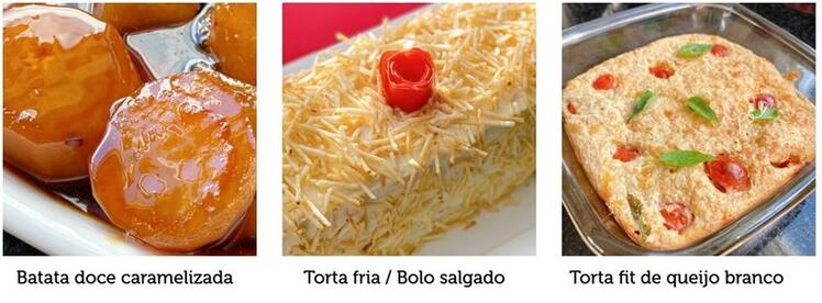 Receitas de doces e salga