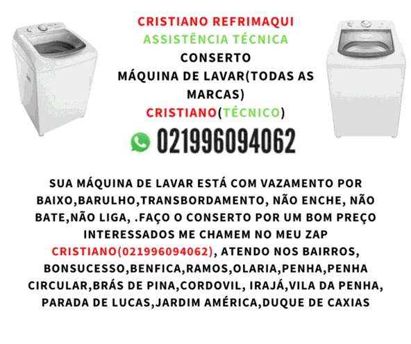 RefriMaqui Assistência Técnica para Máquina de Lavar 