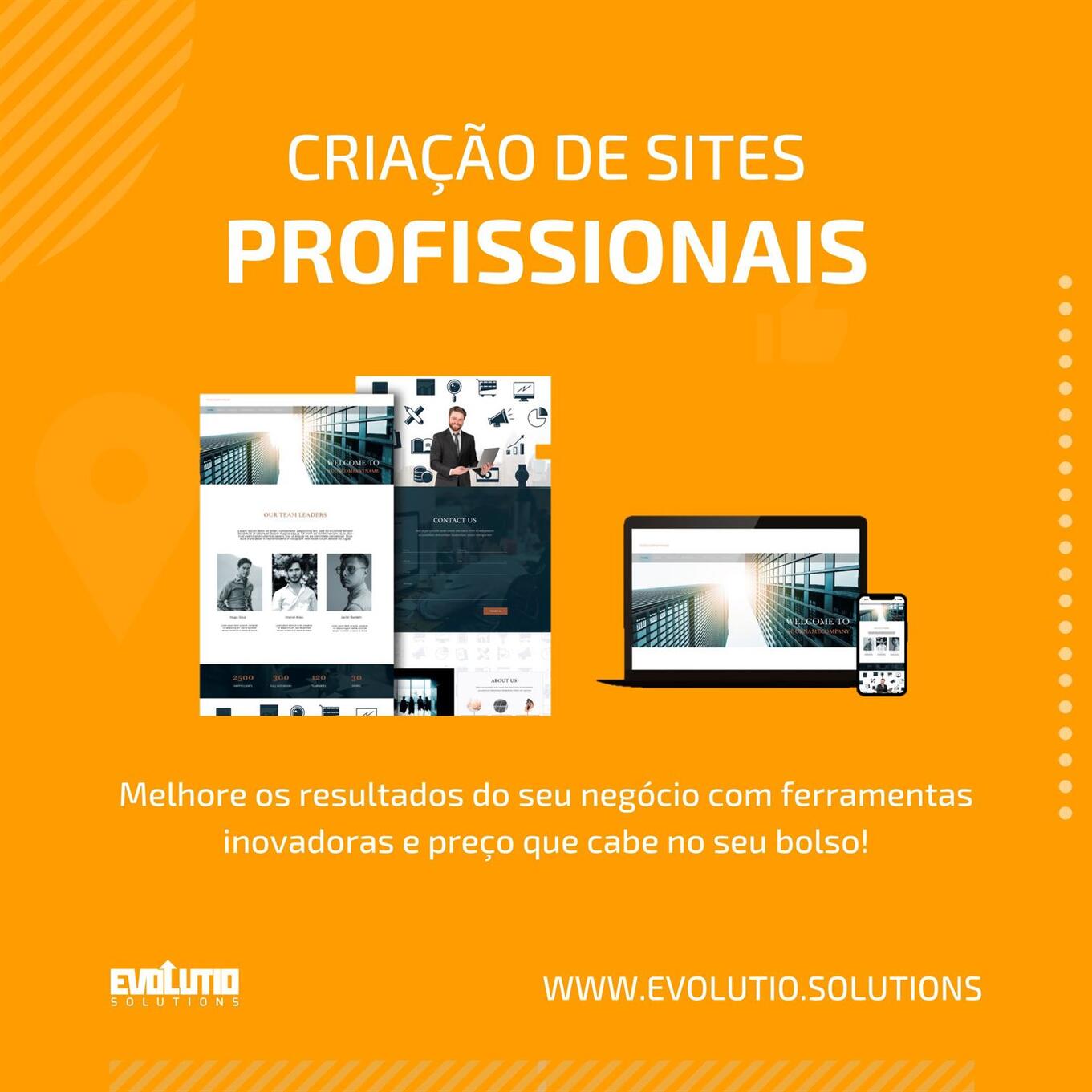 Sites profissionais a par