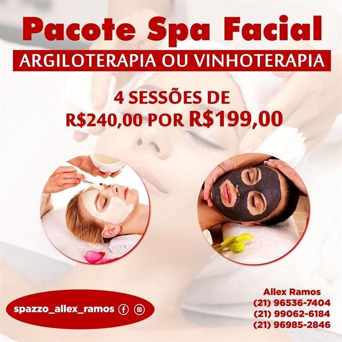 Spa facial /limpeza de pe