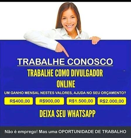 Trabalhe em casa